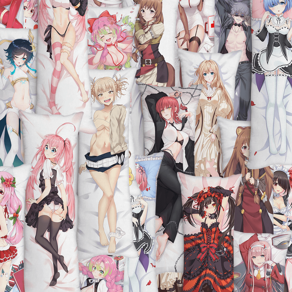 Our large range of 1000+ anime body pillows and covers