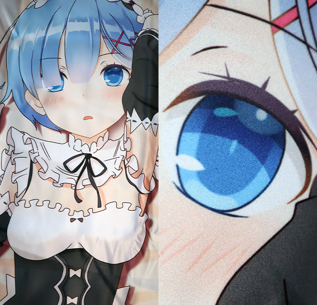 Our anime body pillows printing quality