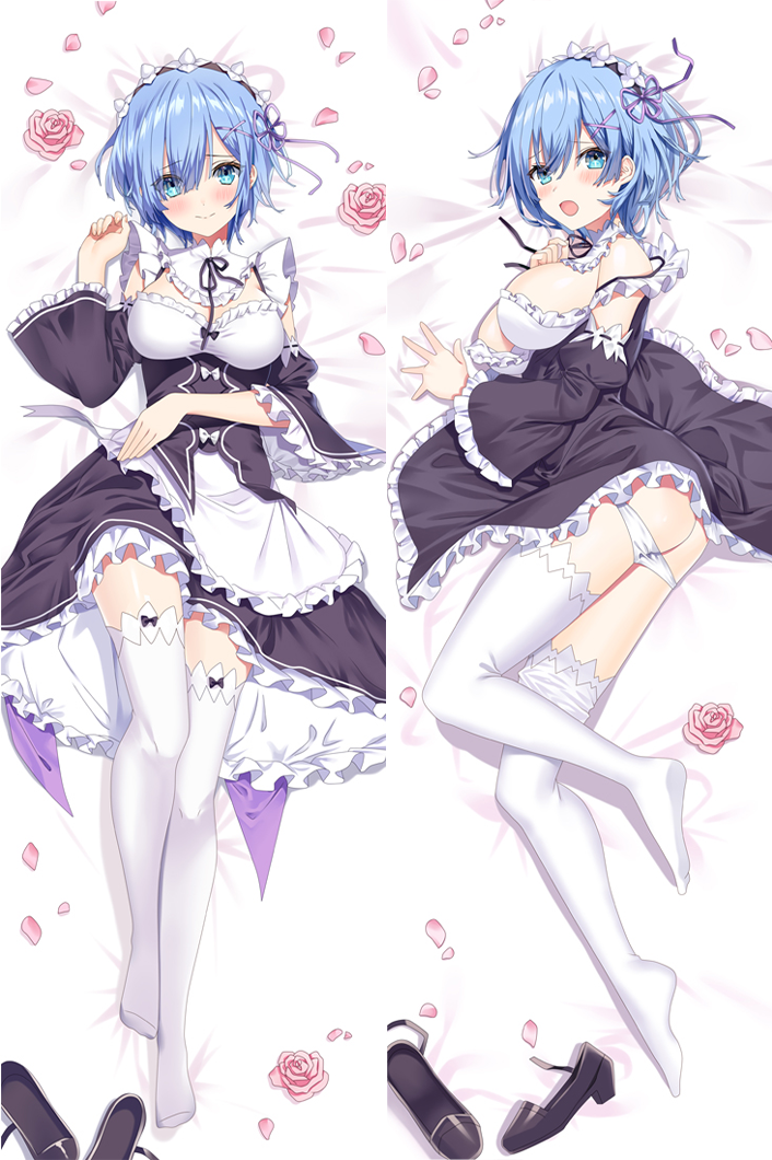 Rem (ReZero - Starting Life in Another World) Body Pillow Cover