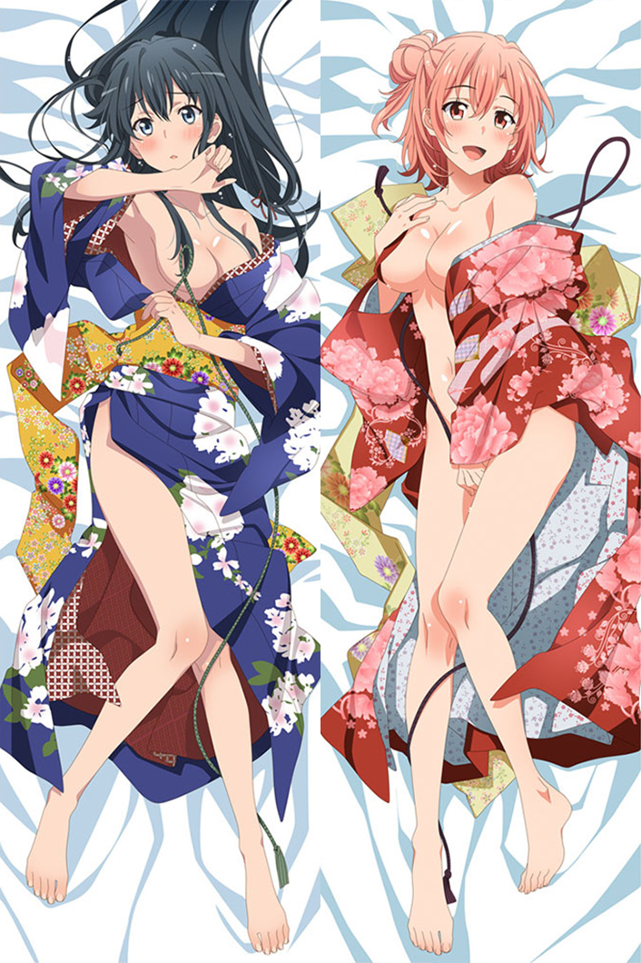 Yukino Yukinoshita & Yui Yuigahama (My Teen Romantic Comedy SNAFU) Body Pillow Cover