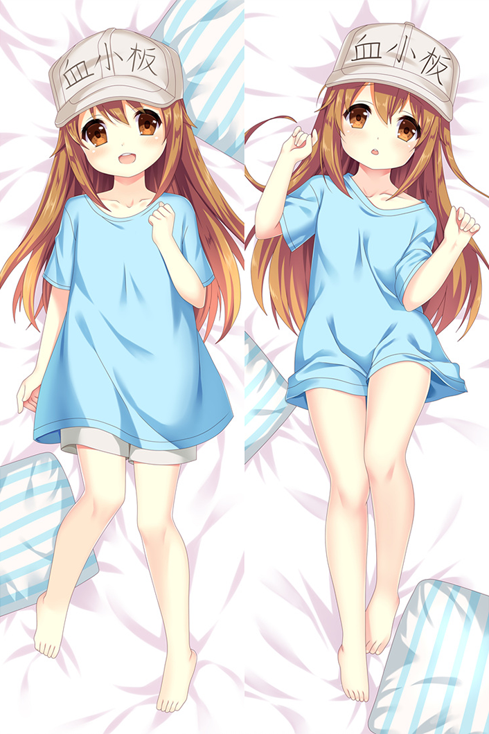 Platelet (Cells at Work) Body Pillow Cover
