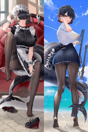 Ellen / Zenless Zone Zero / Body Pillow Cover
