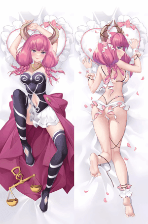 Aura / Frieren: Beyond Journey's End / Body Pillow Cover